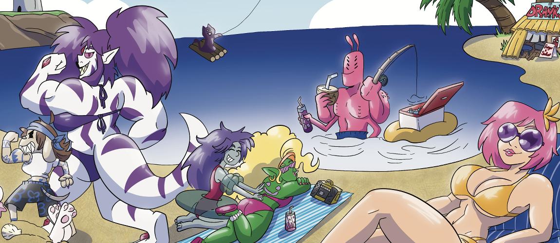 Summer Holiday Comic 2025